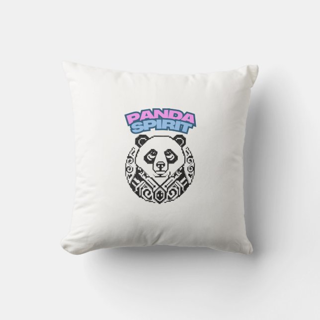 Coussin Esprit de Panda (Recto)