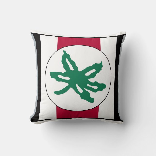 Coussin Esprit d'équipe de l'Ohio (Recto)