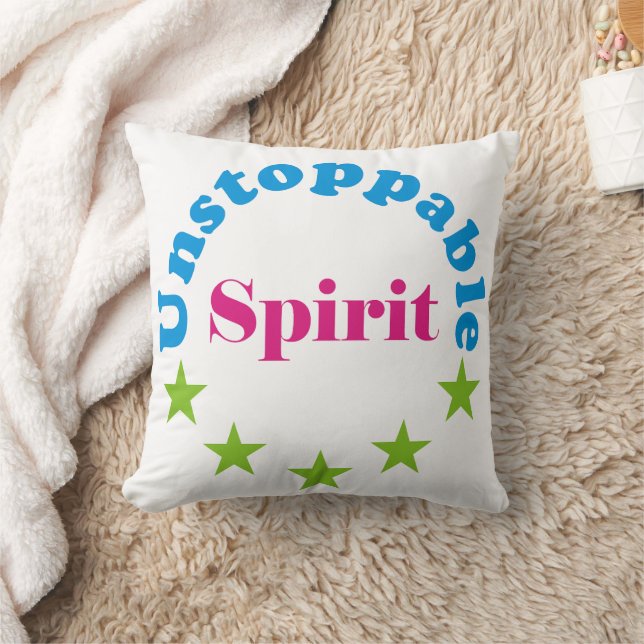Coussin esprit imparable (Couverture)