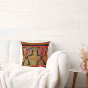 Coussin Esprits jumeaux indiens Kuna