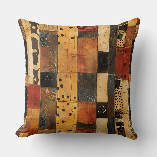 Coussin Essence géométrique culturelle (Recto)