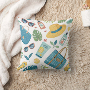 Coussin Essentiels d'été de plage Motif (2)
