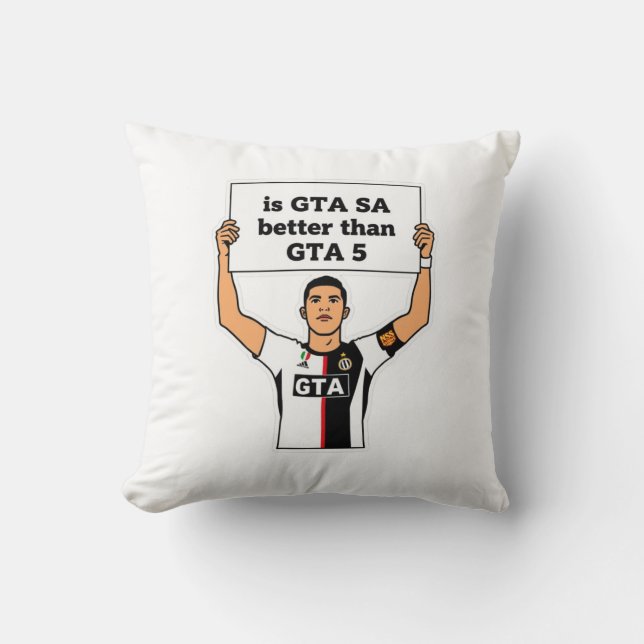 Coussin Est-ce que GTA SA est meilleur que la déclaration  (Recto)