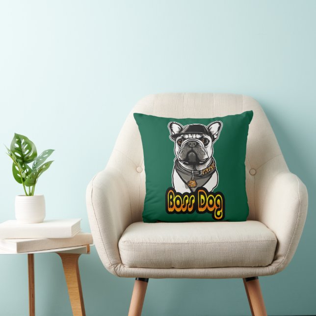 Coussin Estampa Hip Hop - Boss Dog - Almofada (Chaise)