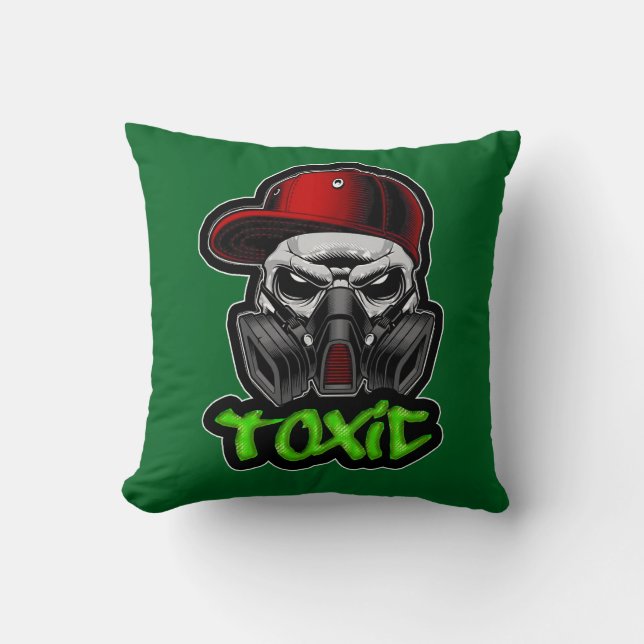 Coussin Estampa Hip Hop - TOXIC - Almofada (Recto)