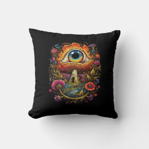 Coussin esthétique Cottagecore Champignon Goblincore Simpl