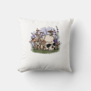 Coussin esthétique Cottagecore Champignon Homme Goblincore