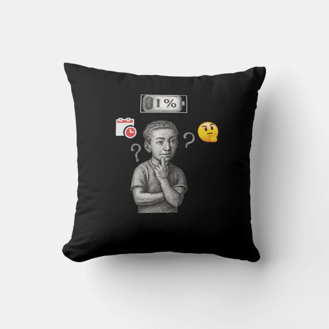 Coussin Esthétique de batterie faible • Art de la lutte qu (Recto)