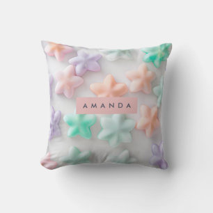 Coussin Esthétique Personnalisée Étoilée Pastel Onirique