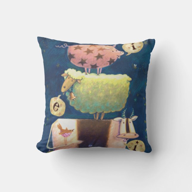 Coussin Et à cette ferme (Recto)