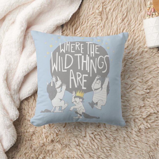 Coussin Et ils rugirent de terribles rugissements! (Couverture)