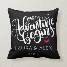 Et l'aventure commence - Date personnalisée couleu