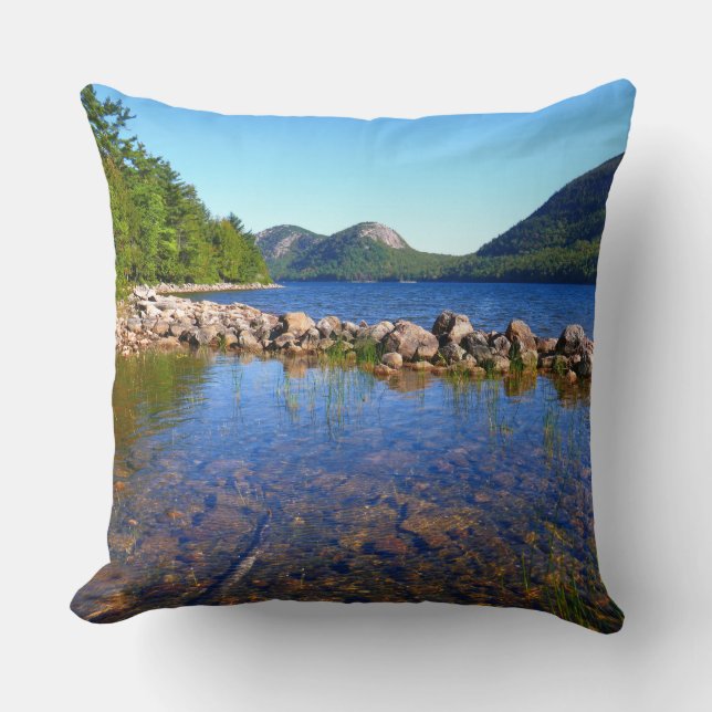 Coussin Étang Jordan I au Parc national d'Acadia (Recto)