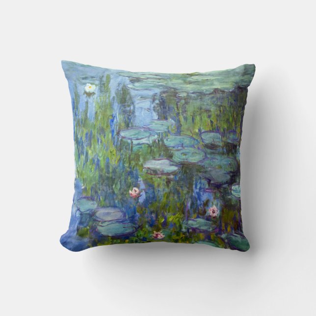 Coussin Etang Lily, Monet (Recto)