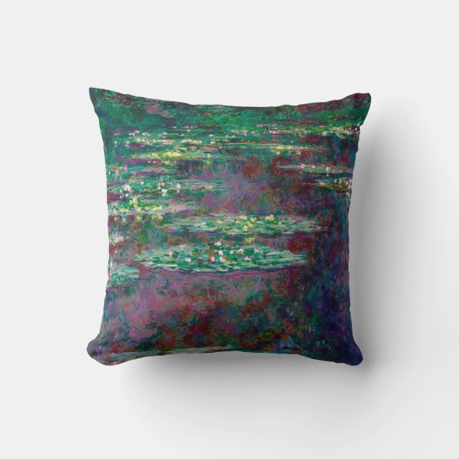 Coussin Etang Lily, Monet (Recto)