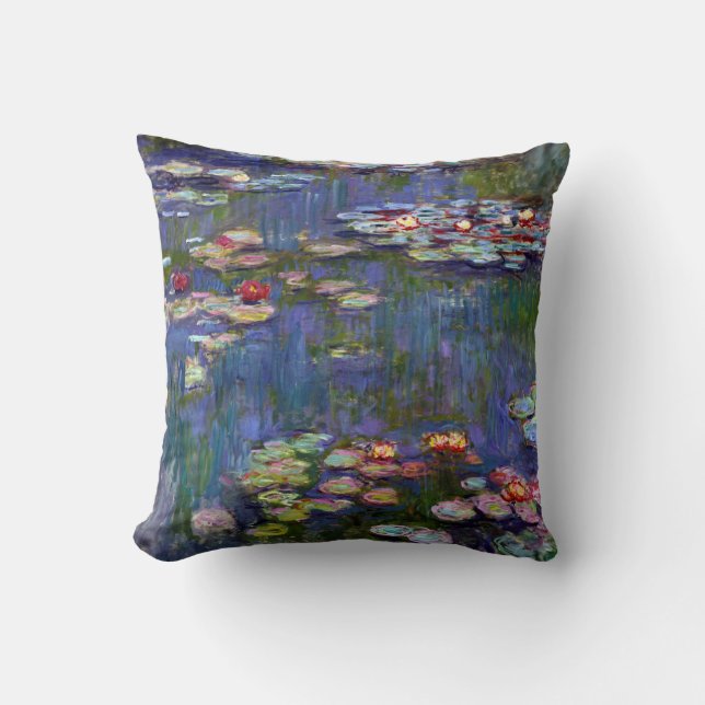 Coussin Etang Lily, Monet (Recto)