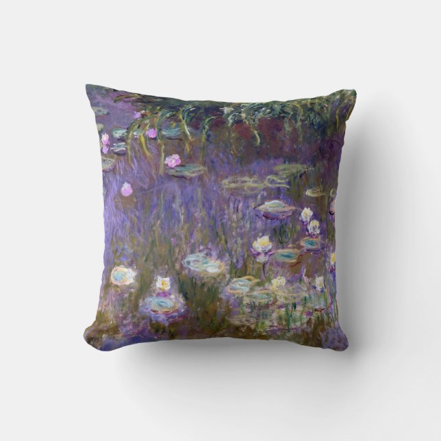 Coussin Etang Lily, Monet (Recto)
