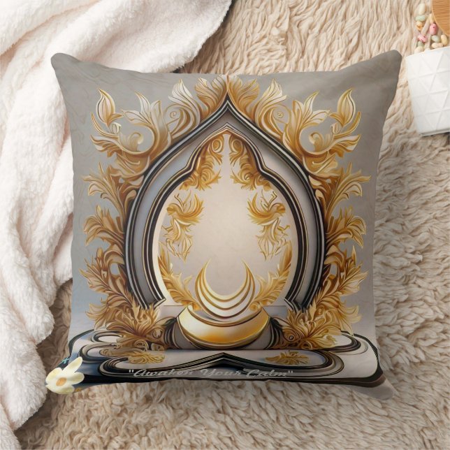 Coussin "État de calme méditatif" (Couverture)