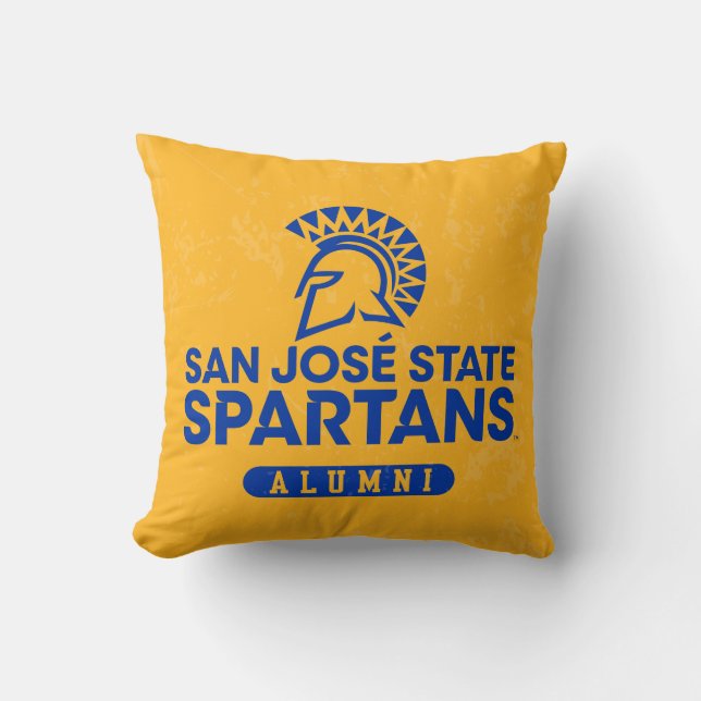 Coussin État Spartans de San Jose affligé (Recto)