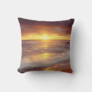 Coussin États-Unis, Californie, San Diego. Plage de Sunset