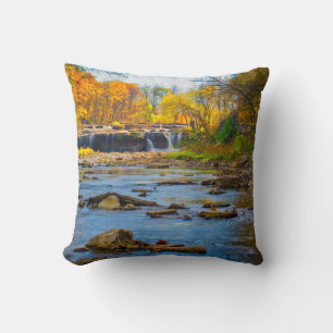Coussin États-Unis, Indiana. Cataract Falls State Recreati