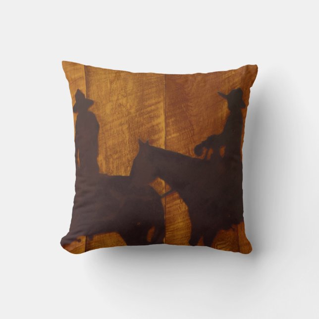 Coussin États-Unis, Montana, Cowboys de la rivière Boulder (Recto)
