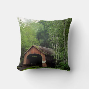 Coussin États-Unis, Oregon. Pont couvert sur North Fork
