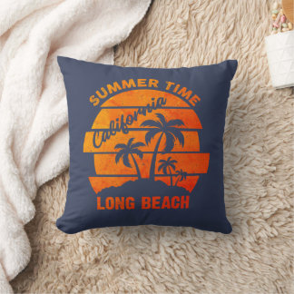 Coussin Été Californie Long Beach