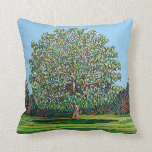 Coussin Été d'arbre d'arc