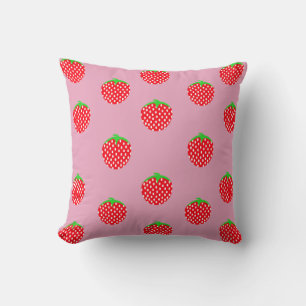 Coussin Été Merveilleux aux Fruits Rouges