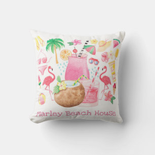 Coussin Été Plage Amusante Lover Lot Pillow