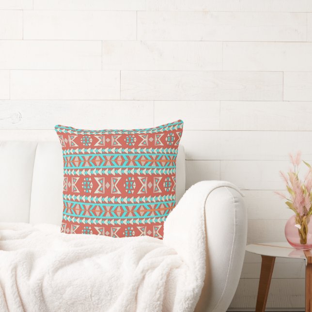 Coussin Été Tribal Tropical (Canapé)