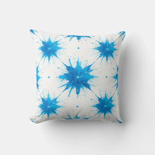 Coussin Été Vagues Géométrique Éclairage