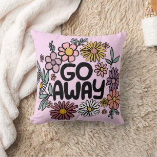 Coussin ÉTEINDRE Funny Floral mignon Daisy Daisy Dessin À