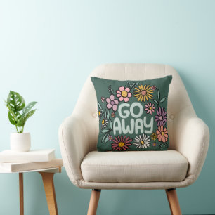 Coussin ÉTEINDRE Funny Floral mignon Daisy Daisy Dessin À