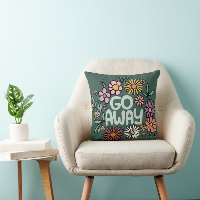 Coussin ÉTEINDRE Funny Floral mignon Daisy Daisy Dessin À  (Chaise)