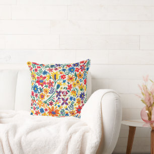 Coussin Éternelle grâce florale 20x20 Jeu d'oreiller