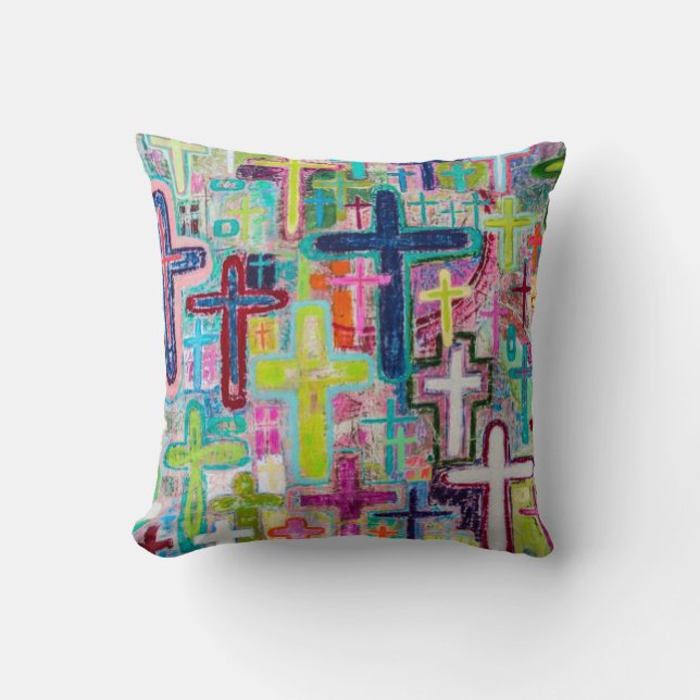 Coussin Eternité 16 x 16 Poly Throw Pillow (Recto)