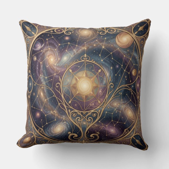 Coussin Ethereal Vision – Beyond Reality (Recto)