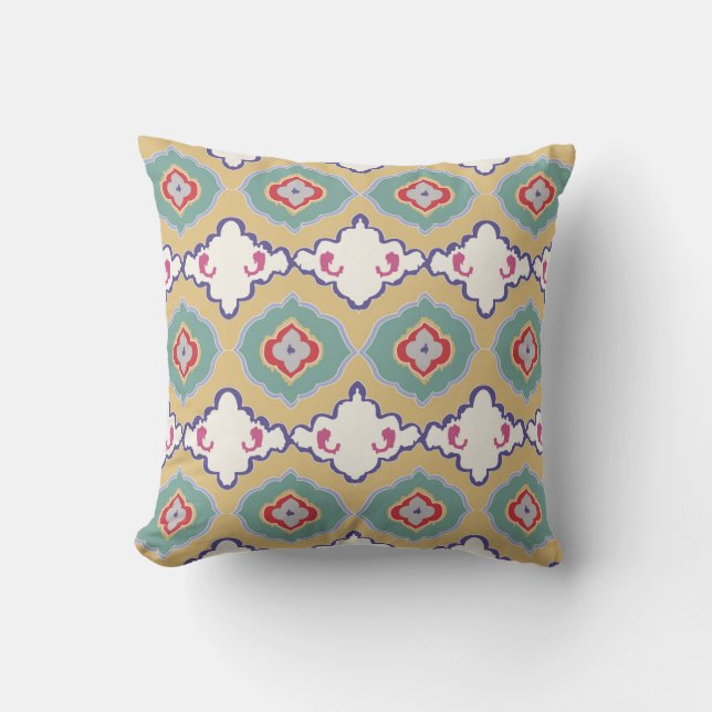 Coussin Ethnic chevron motif arrière - plan traditionnel (Recto)
