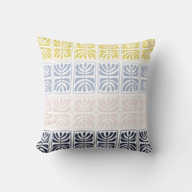 Coussin ethnique vintage et homogène  (Recto)