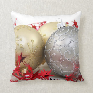 Coussin Étincelle d'ornements de Noël