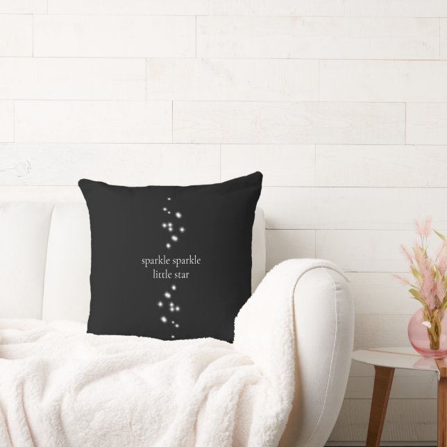 Coussin Étincelle Étincelle Little Star Black Starlight (Canapé)