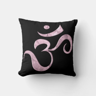 Coussin Étincelle Rose Om