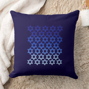 Coussin Etoile bleue de David Happy Hanoukka Jewish Holida