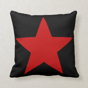 Coussin Étoile rouge