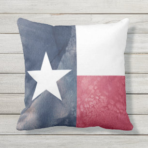 Coussin Étoile solitaire le Texas