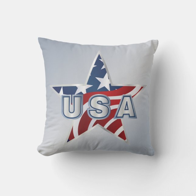 Coussin Étoile USA (Recto)