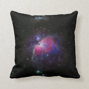 Coussin Étoiles colorées de galaxie de l'espace