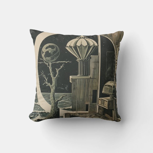 Coussin étoiles dans le ciel nocturne (Recto)